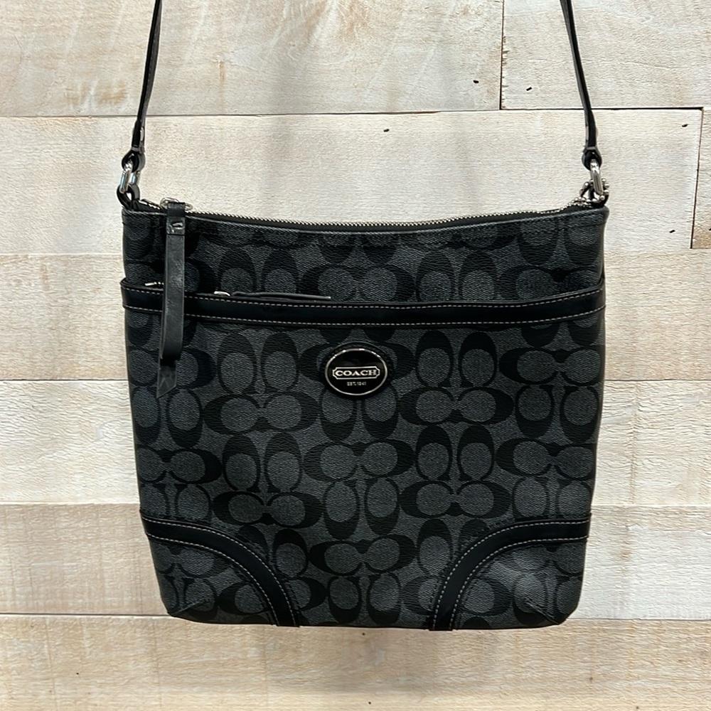 Coach Signature Crossbody Black